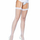 Gwen Fishnet Thigh High Stockings -  - Hosiery