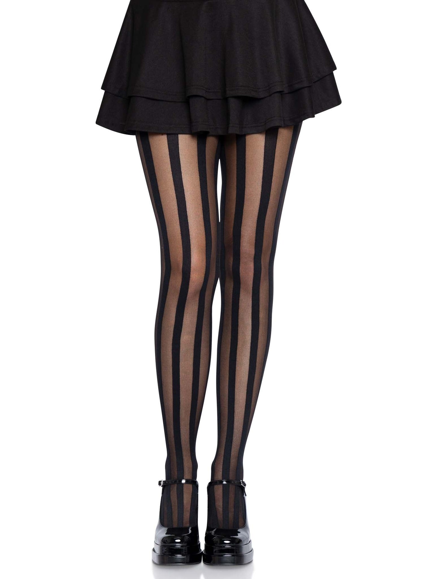 Beck Vertical Striped Tights - Bold Striped Pantyhose - Sexy Hosiery