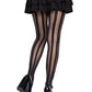 Beck Vertical Striped Tights - Bold Striped Pantyhose - Sexy Hosiery -  - Hosiery
