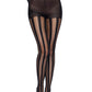 Beck Vertical Striped Tights - Bold Striped Pantyhose - Sexy Hosiery -  - Hosiery