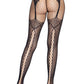 Faye Garter Belt Backseam Tights -  - Hosiery