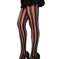 Kyra Striped Net Tights - Fishnet Stripe Tights - Opaque Pantyhose -  - Fishnet Tights