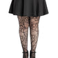 Spiderweb Net Tights - Gothic Fishnet Hosiery - Halloween Spider Web Stockings