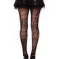 Spiderweb Net Tights - Gothic Fishnet Hosiery - Halloween Spider Web Stockings -  - Fishnet Pantyhose