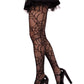 Spiderweb Net Tights - Gothic Fishnet Hosiery - Halloween Spider Web Stockings -  - Fishnet Pantyhose