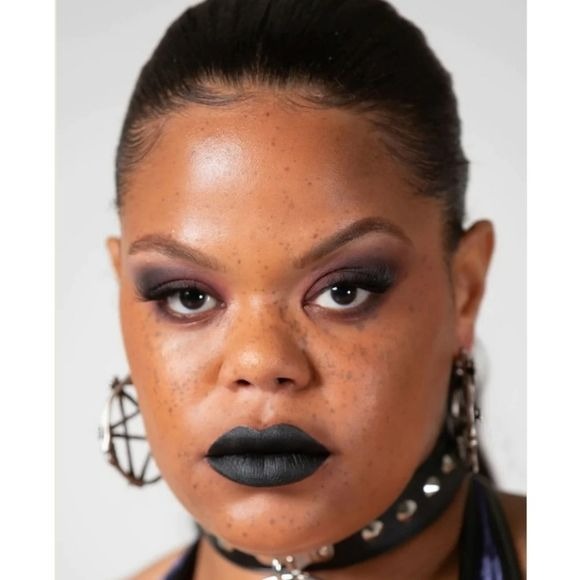 Jinn Lipstick | Bold Jet Black Matte Finish Black As Midnight - Killstar - Lipsticks