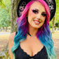 Vegan Felt Wide Brim Hat - Honeycomb -  - 