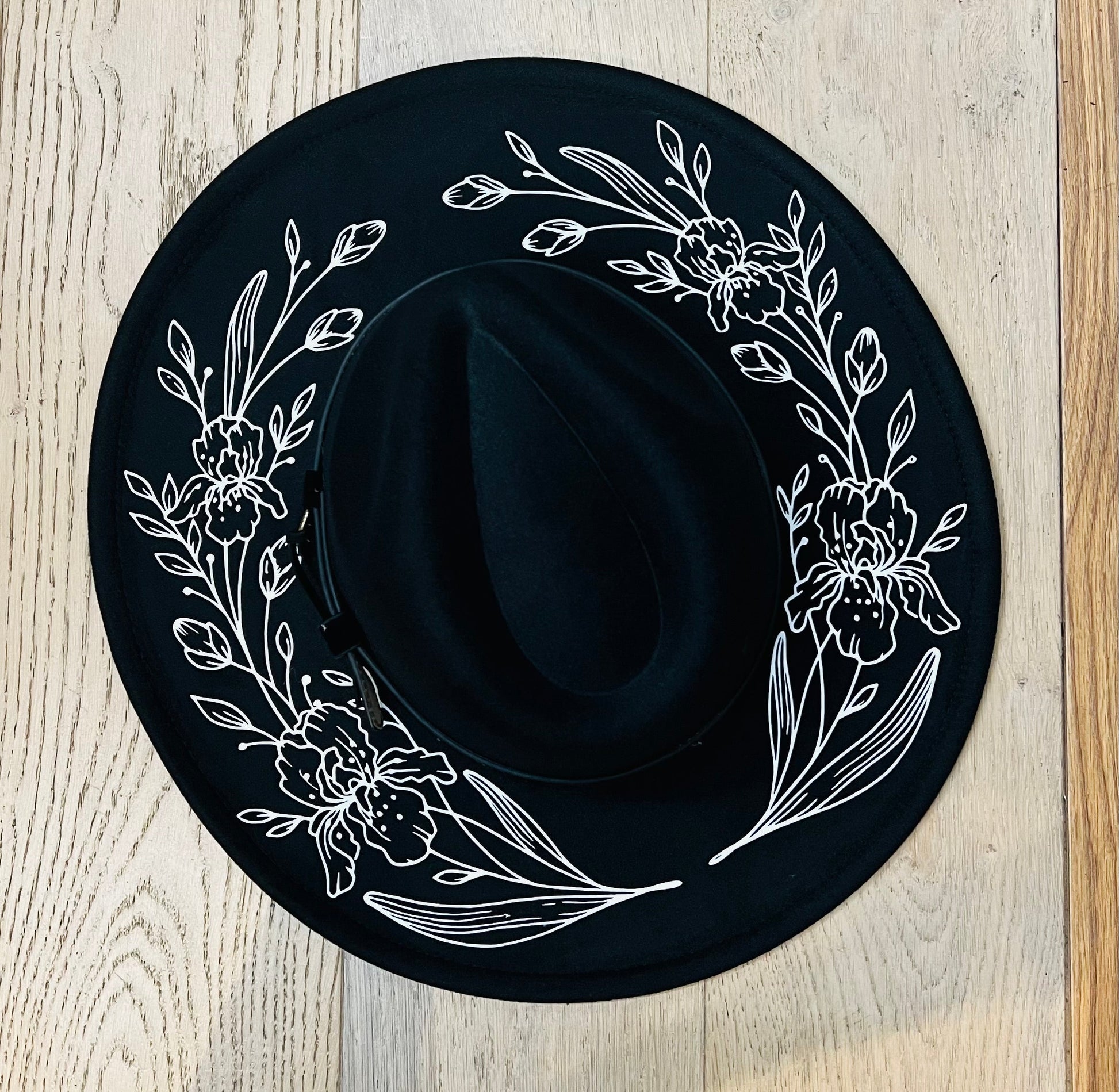 Vegan Felt Hat - XL Brim - Iris -  - 