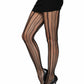Eve Vintage Pinstripe Net Tights - Retro Fishnet Tights - Sexy Hosiery -  - Fishnet Tights