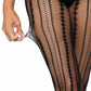 Eve Vintage Pinstripe Net Tights - Retro Fishnet Tights - Sexy Hosiery -  - Fishnet Tights
