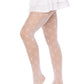 Valentina Heart Net Tights -  - Hosiery