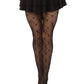 Valentina Heart Net Tights -  - Hosiery