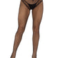 Karma Crotchless Fishnet Tights -  - Hosiery