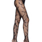 Bat Net Tights - Gothic Halloween Fishnet Hosiery - Vampire Costume Tights -  - Hosiery
