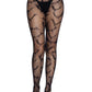 Bat Net Tights - Gothic Halloween Fishnet Hosiery - Vampire Costume Tights -  - Hosiery