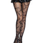 Bat Net Tights - Gothic Halloween Fishnet Hosiery - Vampire Costume Tights -  - Hosiery