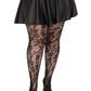 Chantilly Floral Lace Tights