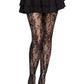 Chantilly Floral Lace Tights -  - Hosiery