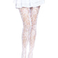 Chantilly Floral Lace Tights -  - Hosiery