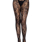Chantilly Floral Lace Tights -  - Hosiery