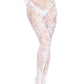 Chantilly Floral Lace Tights -  - Hosiery