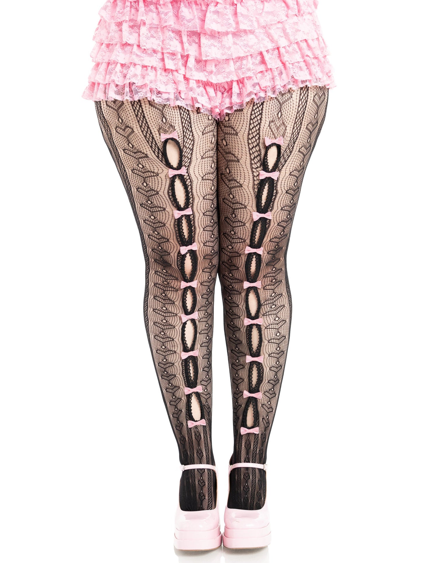 Sweetheart Striped Tights