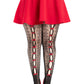 Sweetheart Striped Tights