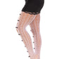 Sweetheart Striped Tights -  - Hosiery