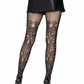 Drew Floral Vine Fishnet Tights - Romantic Lace Fishnet Tights - Sexy Hosiery -  - Fishnet Tights