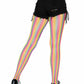 Tay Rainbow Striped Fishnet Tights - Colorful & Stylish -  - Fishnet Tights