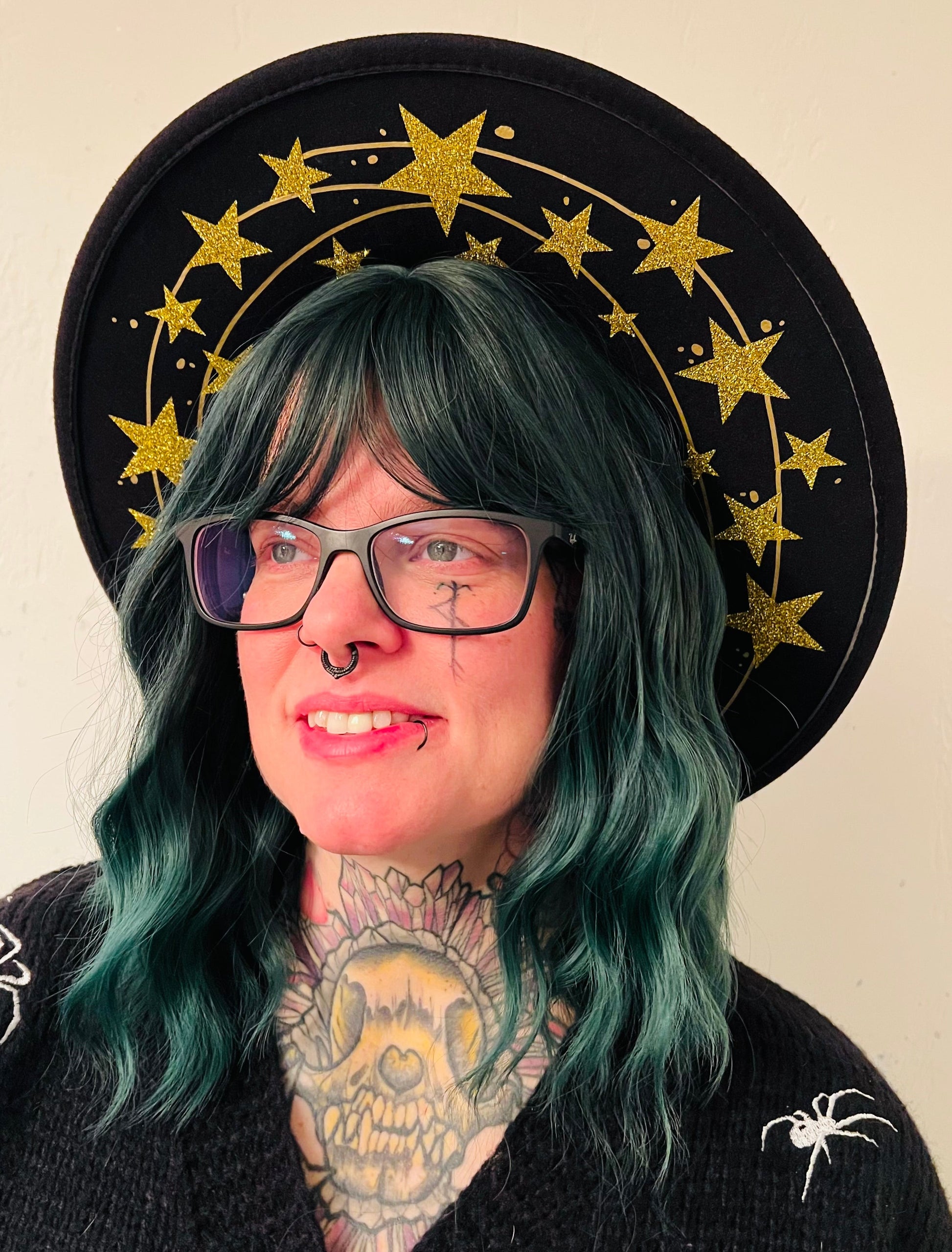 Vegan Felt Hat - XL Brim - Star Halo -  - 