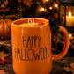 Artisan One Moon Flame Rae Dunn Happy Halloween Mug Candle Banana Nut Bread Fall Soy Wax