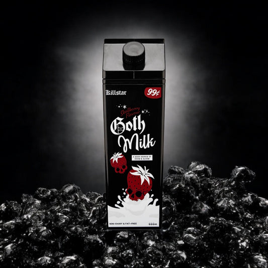Gothic Novelty Milk Carton Hard Plastic 17.9oz Beverage Container -  - Water Bottle