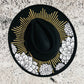 Vegan Felt Hat - XL Brim - Dahlia Burst -  - 