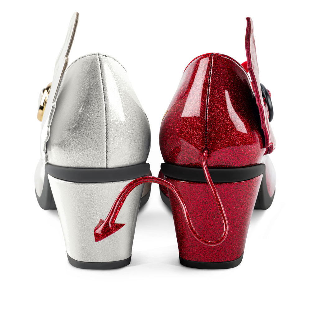 Mid Heels Angel & Demon Women's Mary Jane Pump