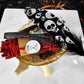 Smudging Set | Dragon's Blood Sage, Black Skull Feather, and Abalone Shell - A Gothic Universe - Smudging Sets
