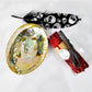 Smudging Set | Dragon's Blood Sage, Black Skull Feather, and Abalone Shell - A Gothic Universe - Smudging Sets