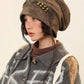 ‘Adventurer’ Wasteland Punk Tassel Hat – Grunge Streetstyle Beanie with Butterfly Detail -  - Beanies