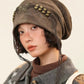 ‘Adventurer’ Wasteland Punk Tassel Hat – Grunge Streetstyle Beanie with Butterfly Detail -  - Beanies