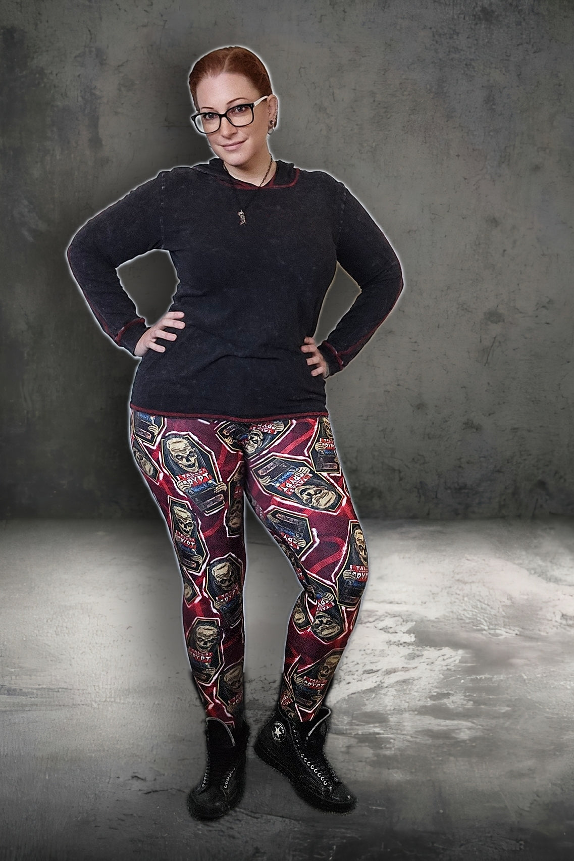Tales From The Crypt - Exclusive Themed Leggings Box High-quality Handcrafted Vibrant Leggings -  - Leggings