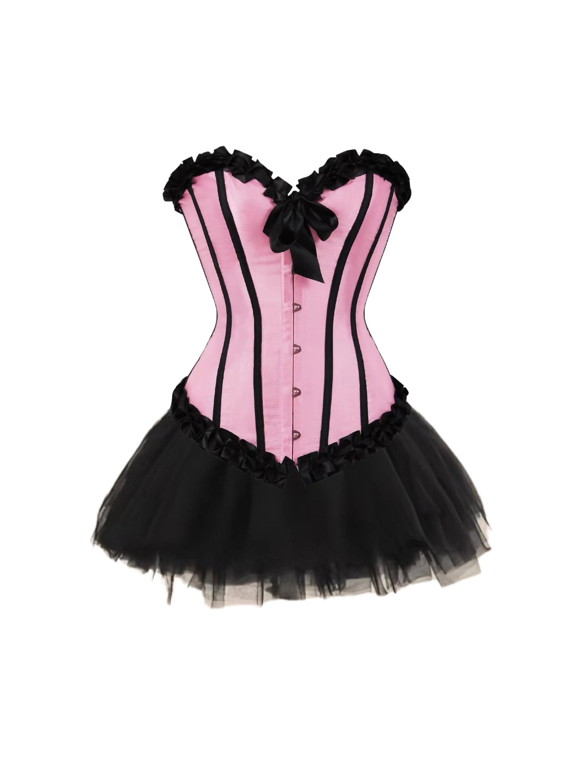American Sweetheart' Pink Corset Dress Coquette Balletcore Silk Dre A Gothic Universe American Sweetheart' Pink Corset Dress Coquette Balletcore Silk Dre A Gothic Universe