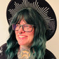Vegan Felt Hat - XL Brim - Dahlia Burst -  - 