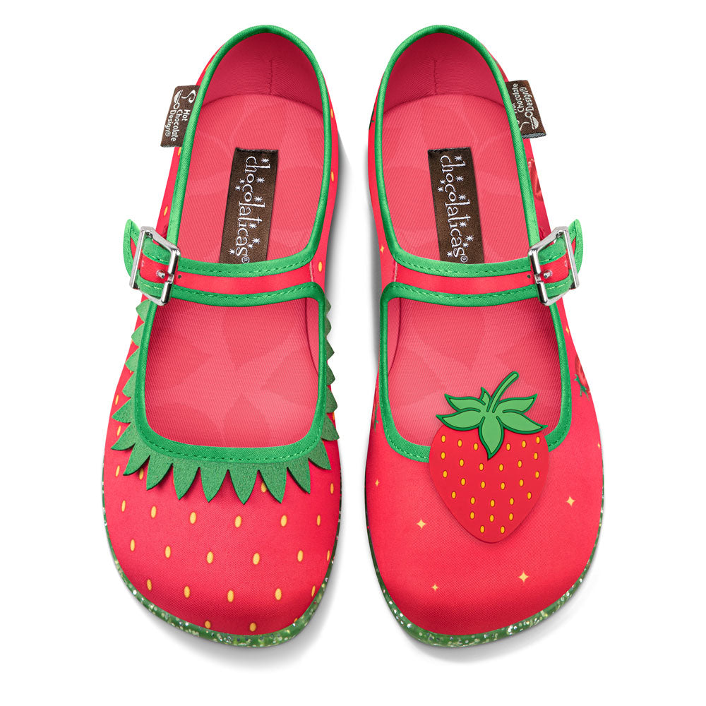 Berry Bliss Women's Mary Jane Flat