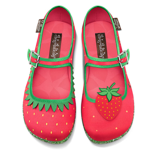 Berry Bliss Women's Mary Jane Flat