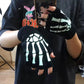'Bare Hands' Dark Kawaii Goth Skull Skeleton Gloves -  - Gloves