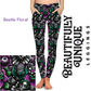 Beetle Floral (Semi-Exclusive) - Pocket Leggings -  - Leggings