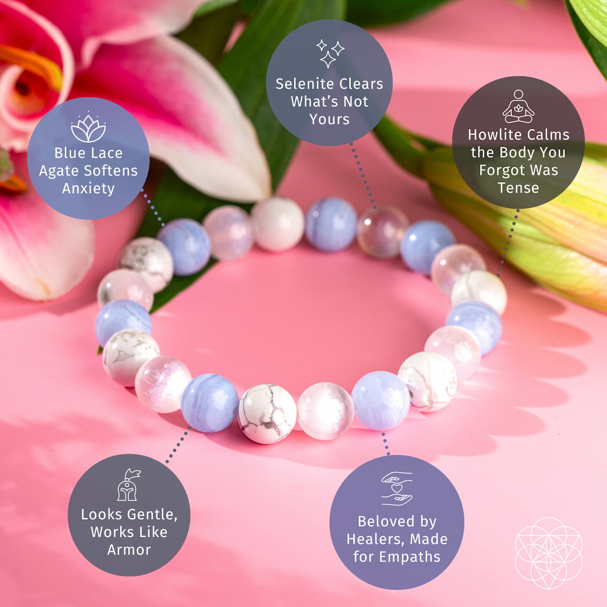 The Empath’s Trio - Daily Reset Bracelet -  - Bracelet