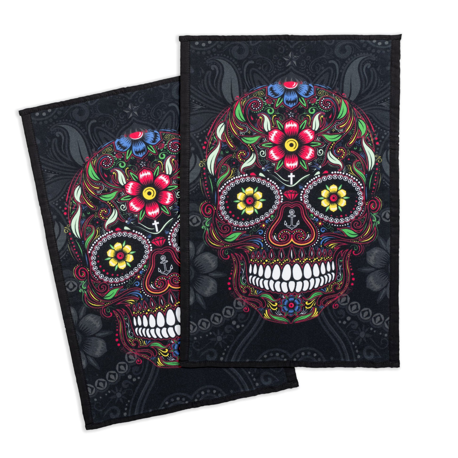 Sugar Skull Kitchen Towel Set -  - Towels