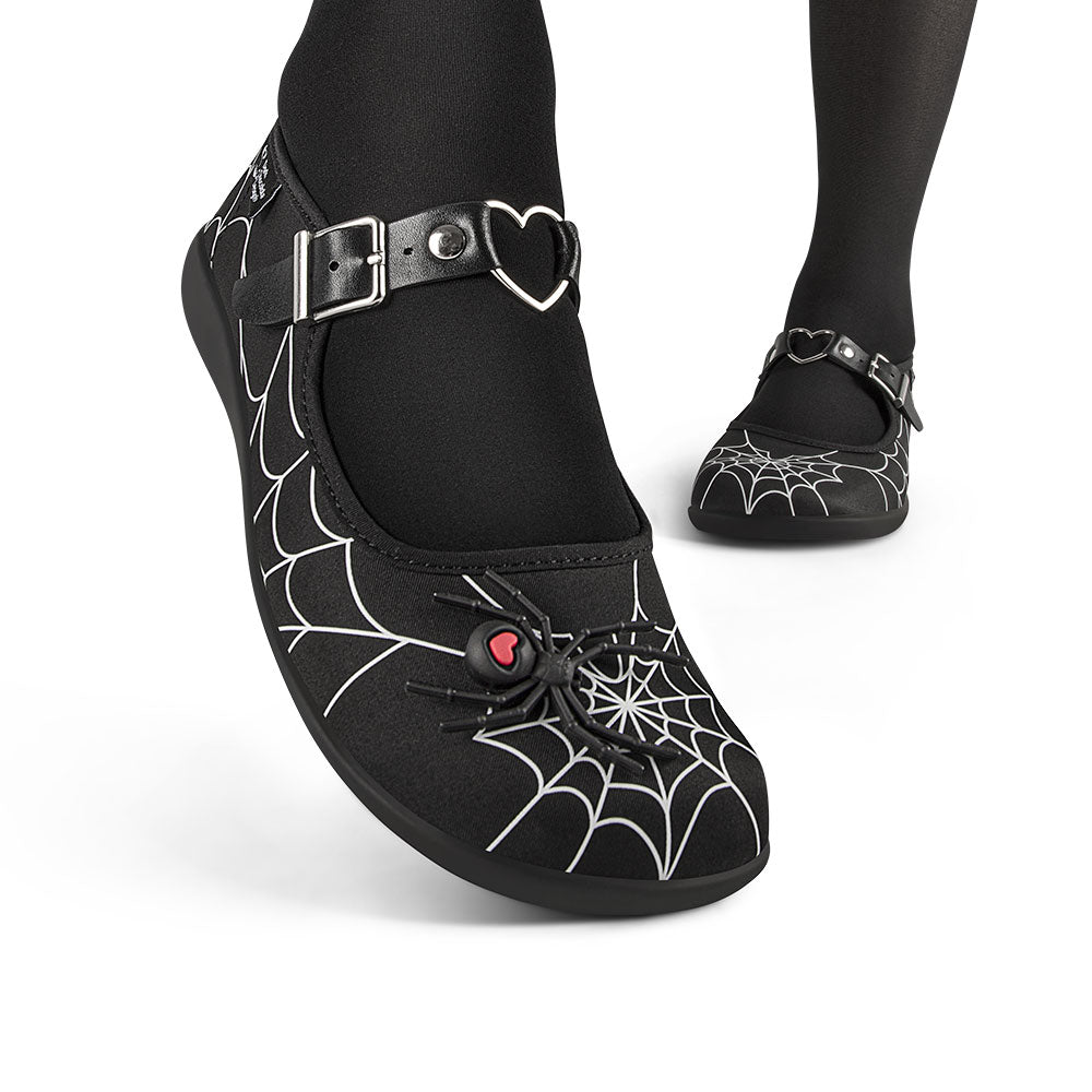 Widow Heart Women's Mary Jane Flat