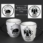 Saint & Sinner Mug Set (4pc) – Fine Bone China + Bonus Coasters -  - Mugs
